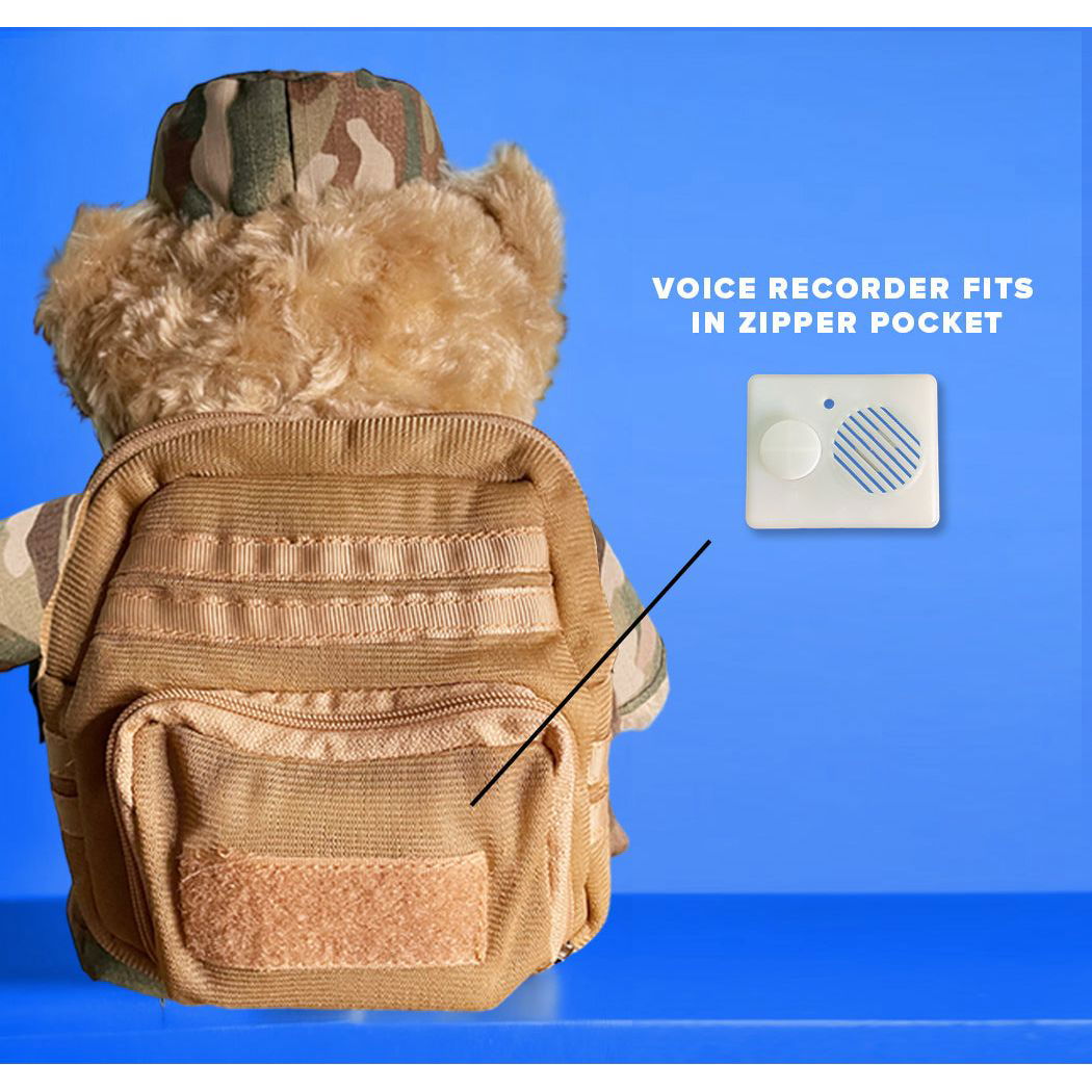 Recordable Space Force Bear
