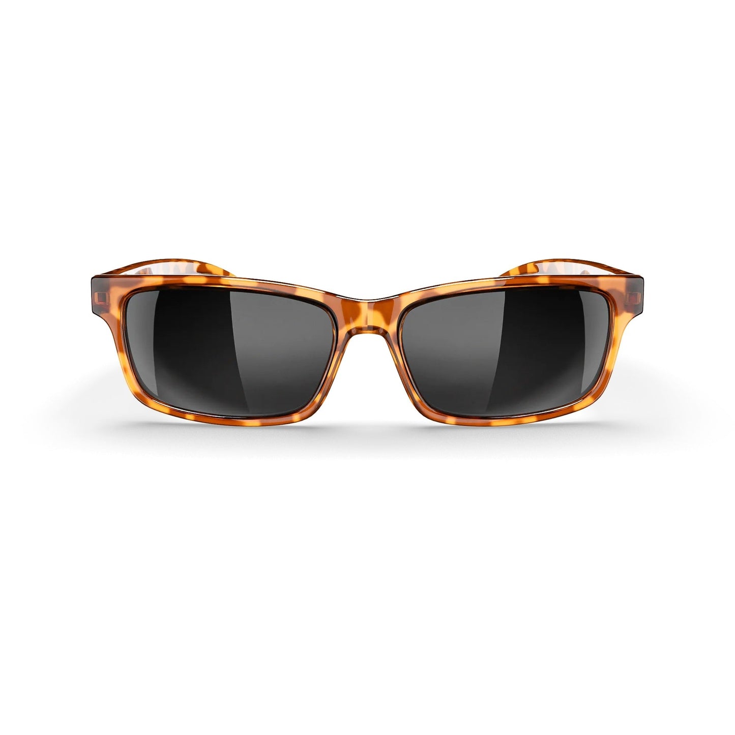 Tortoise Rectangle Prescription Polarized Polycarbonate Sunglasses