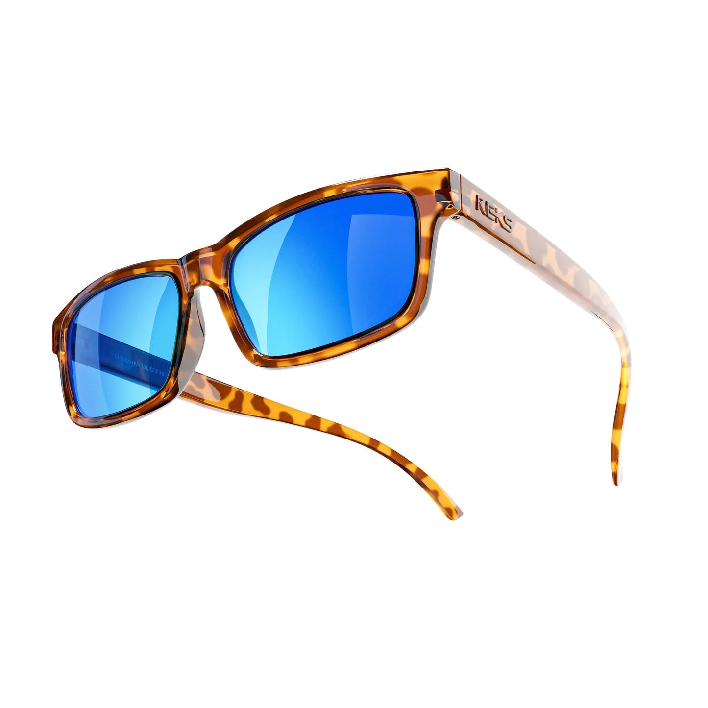 Tortoise Rectangle Trivex® Polarized Prescription Sunglasses