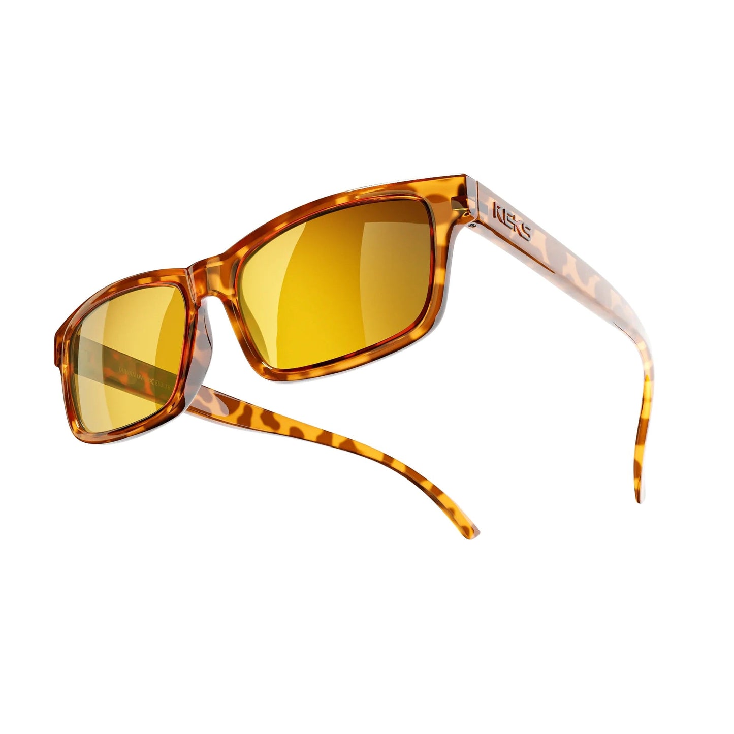 Tortoise Rectangle Trivex® Polarized Prescription Sunglasses