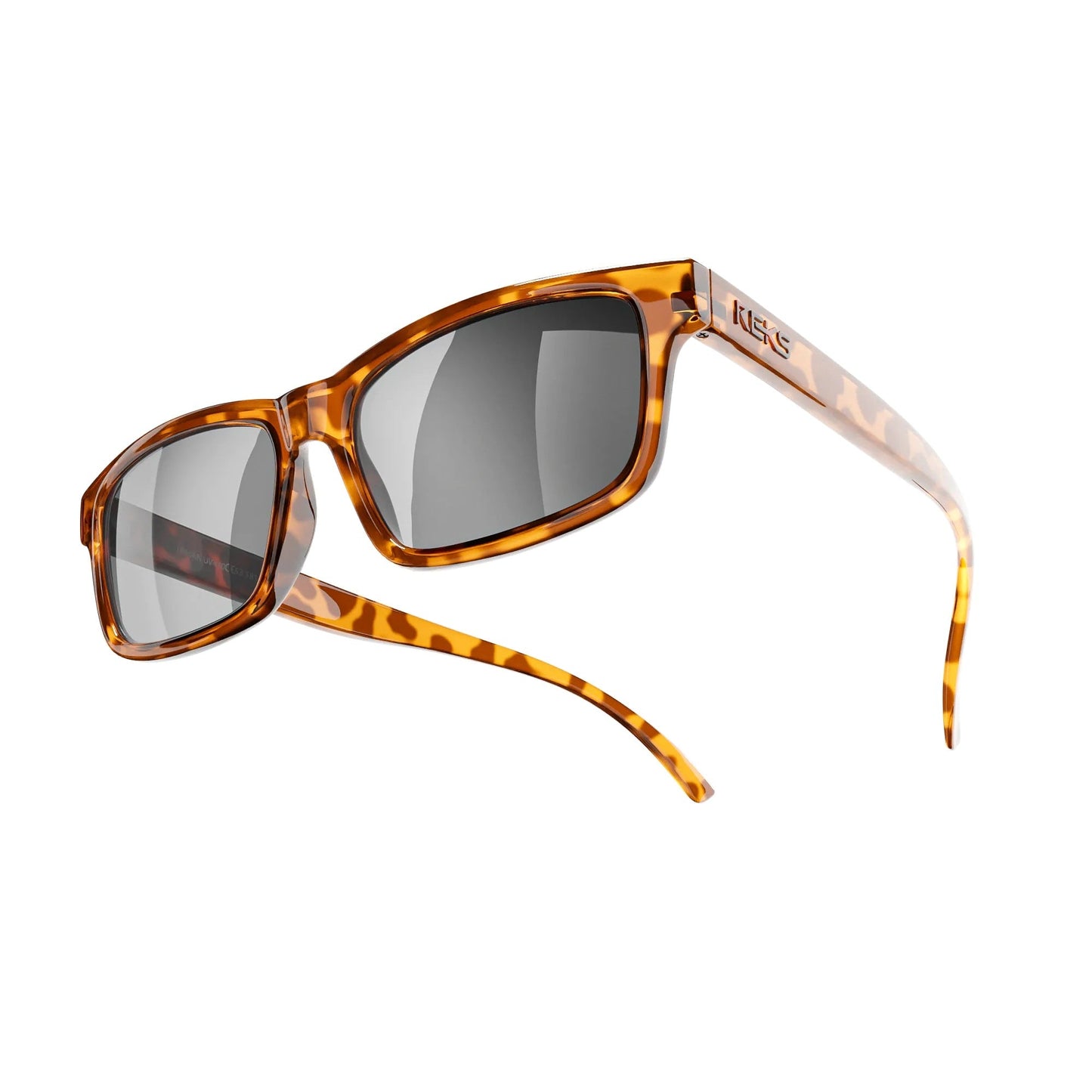 Tortoise Rectangle Prescription Polycarbonate Sunglasses