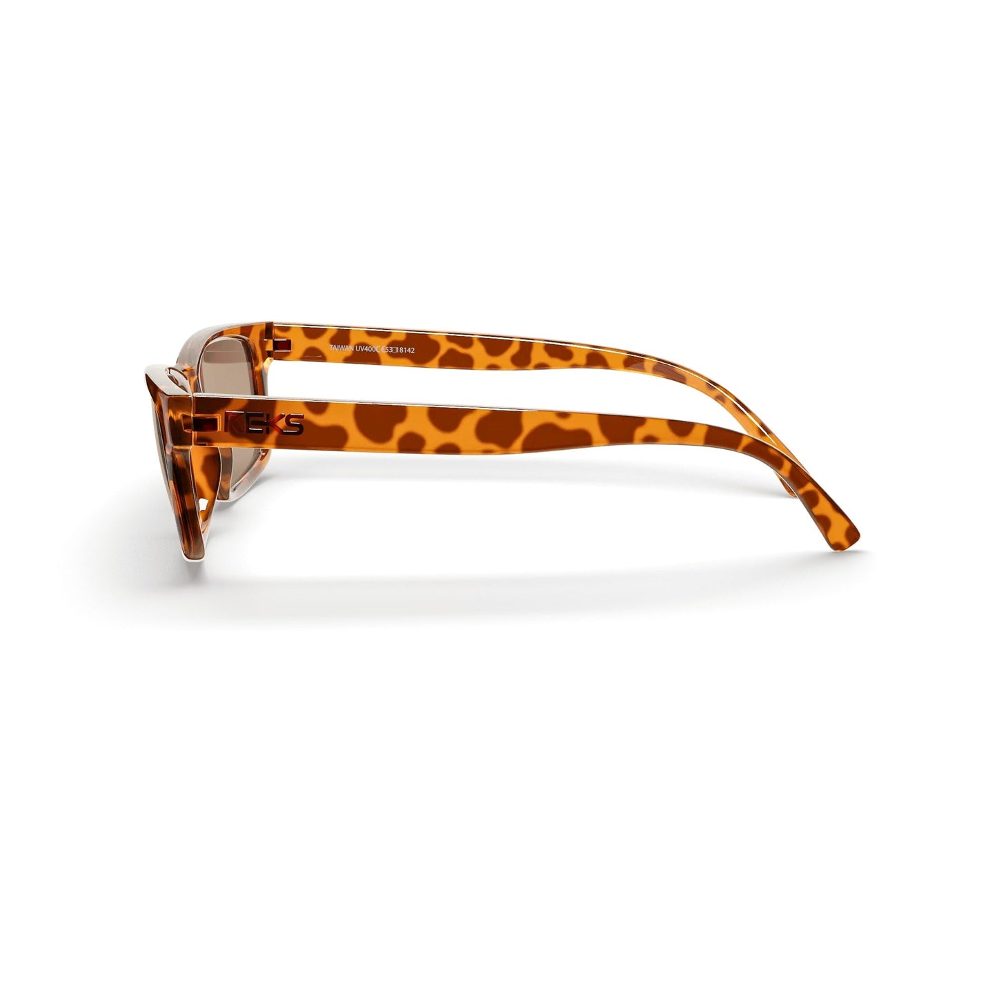 Tortoise Rectangle Prescription Polycarbonate Sunglasses