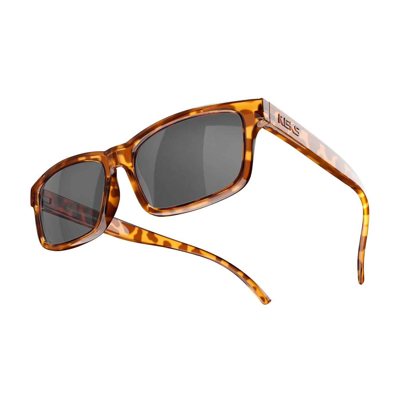 Tortoise Rectangle Prescription Polycarbonate Sunglasses