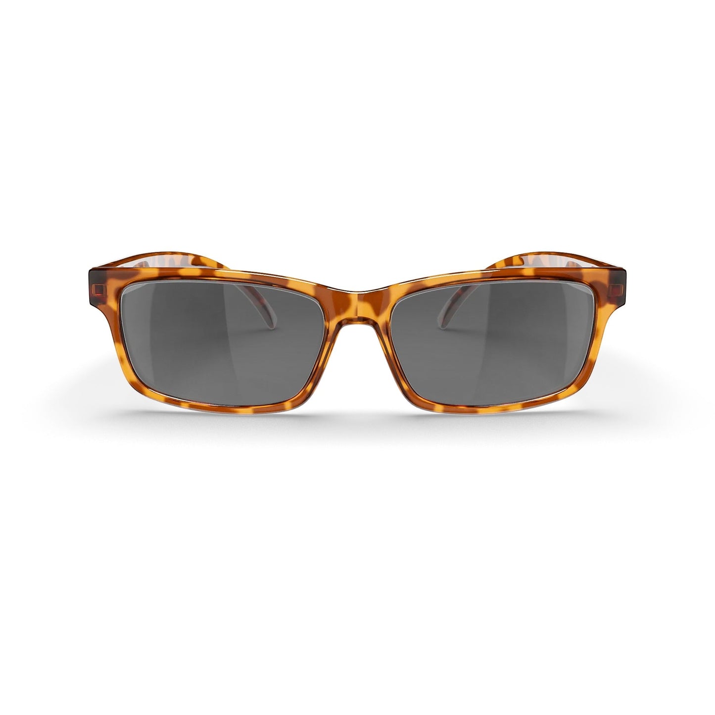 Tortoise Rectangle Prescription Polycarbonate Sunglasses