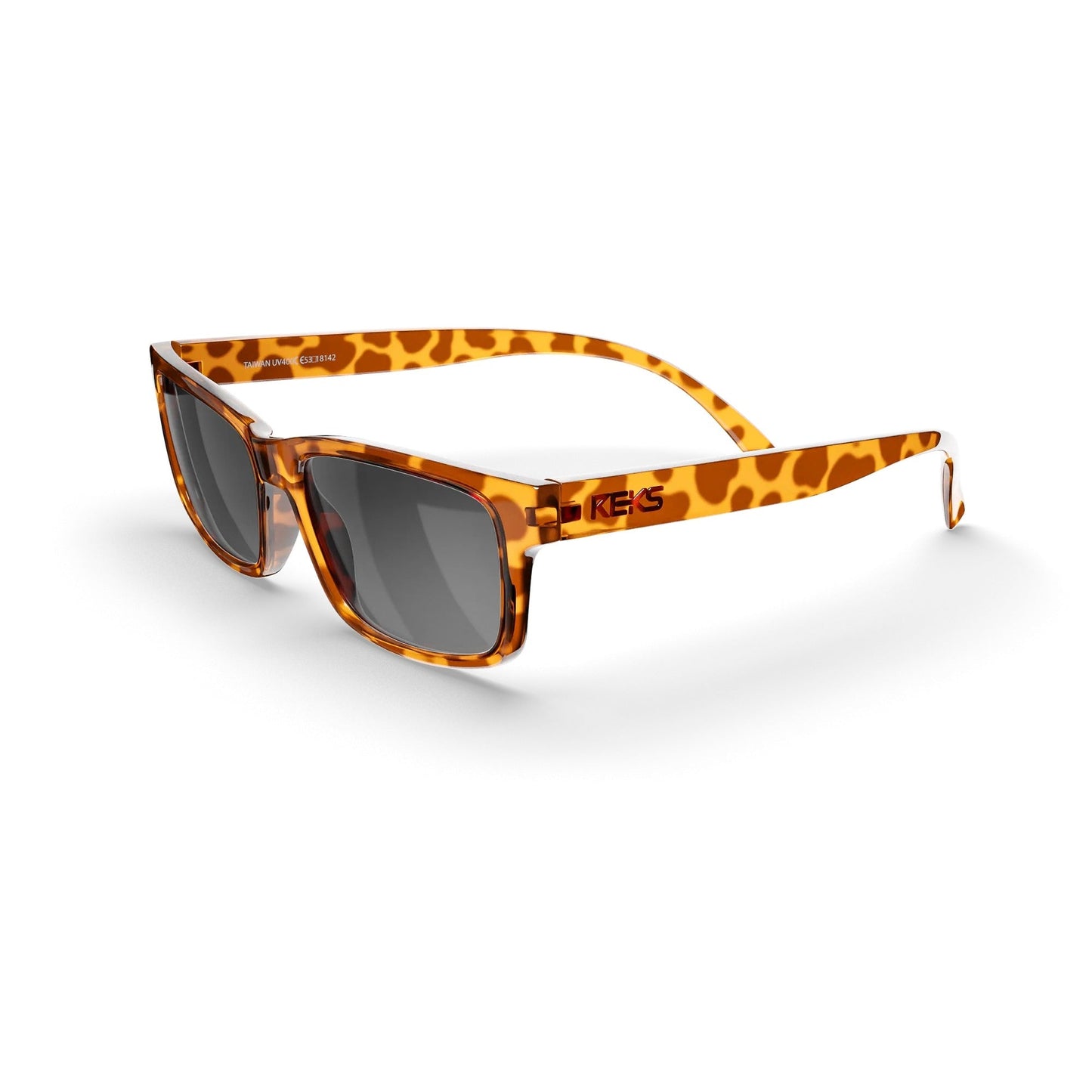 Tortoise Rectangle Prescription Polycarbonate Sunglasses