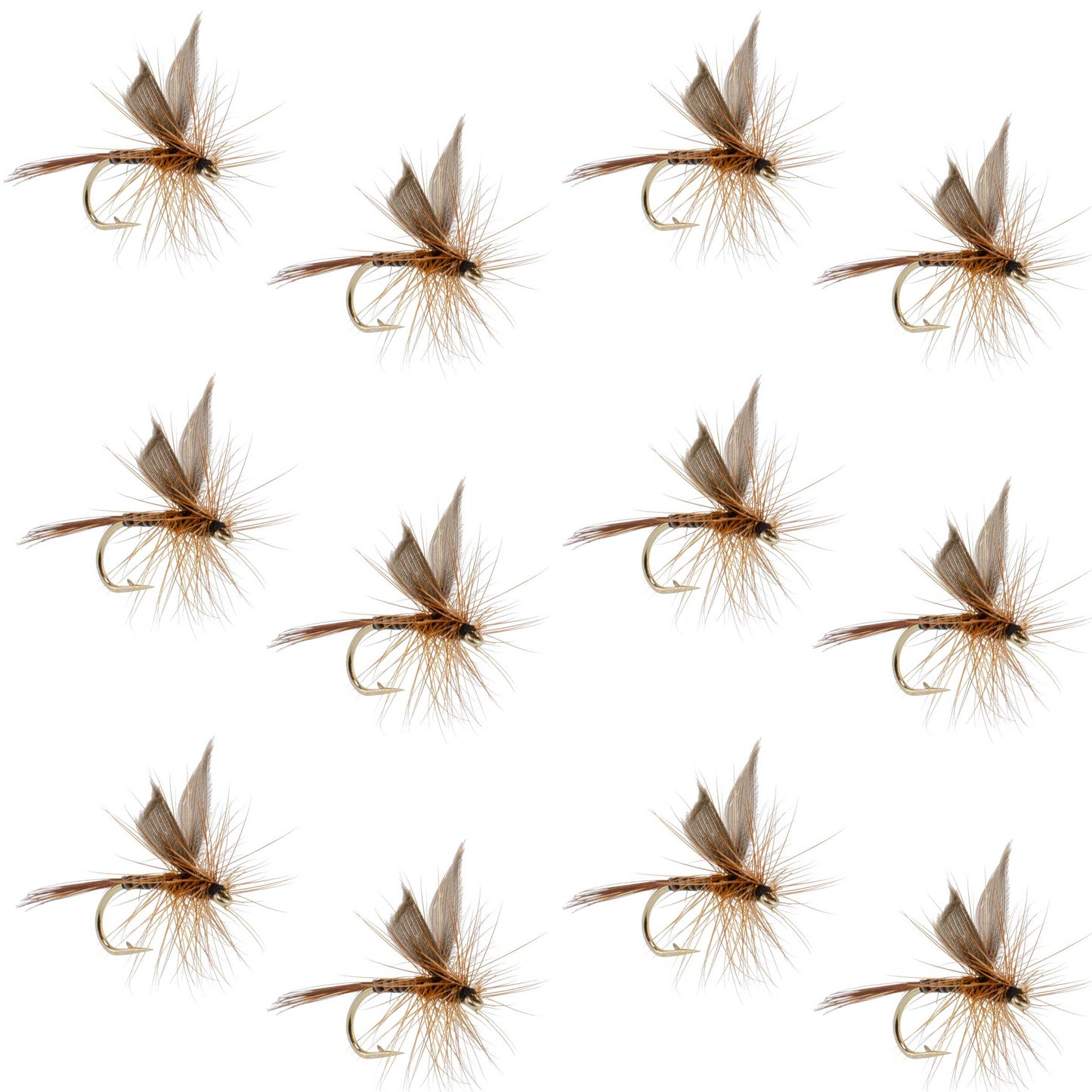 Red Quill Classic Dry Fly - 12 Flies Size 14