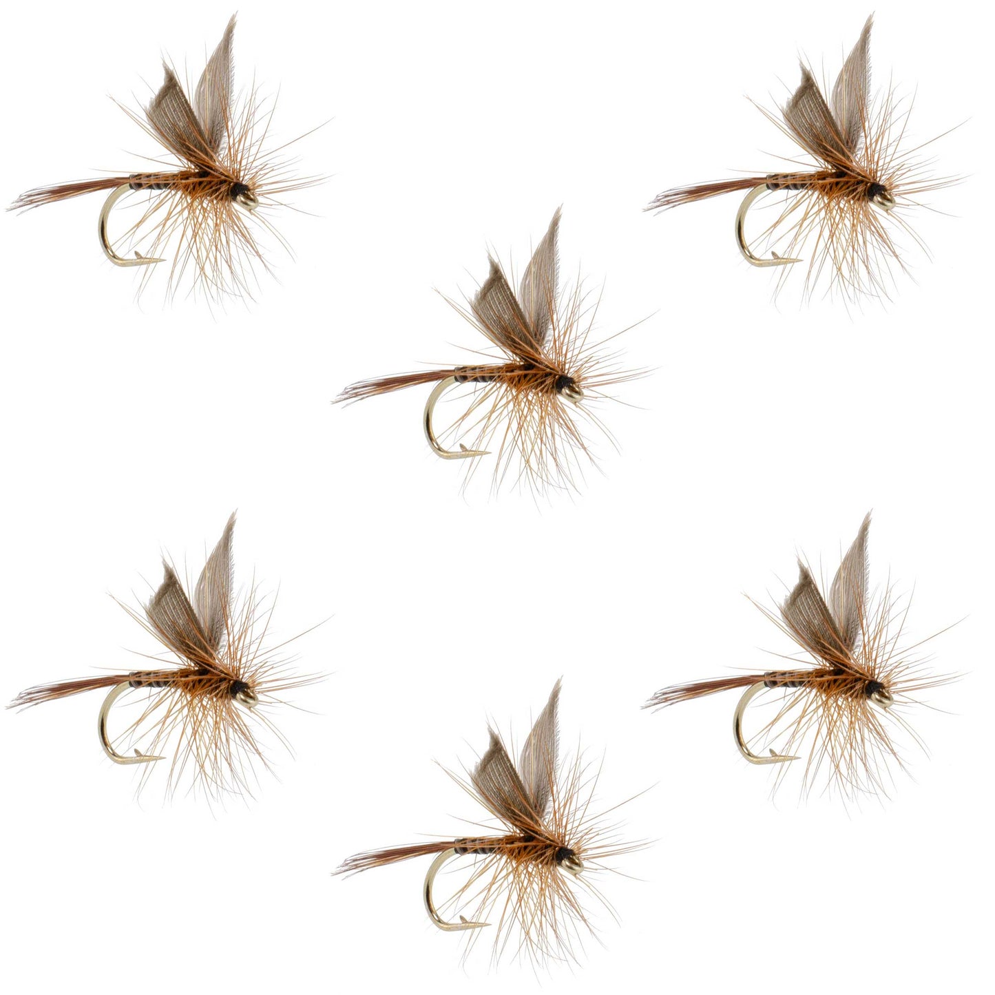 Red Quill Classic Dry Fly - 6 Flies Size 16