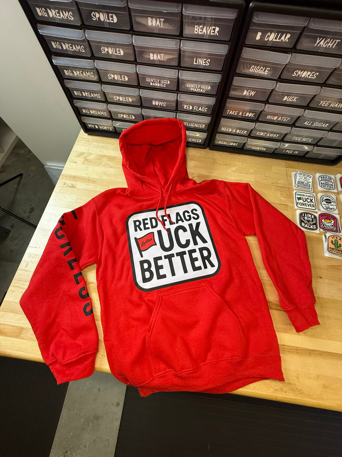 Red Flags Hoodie