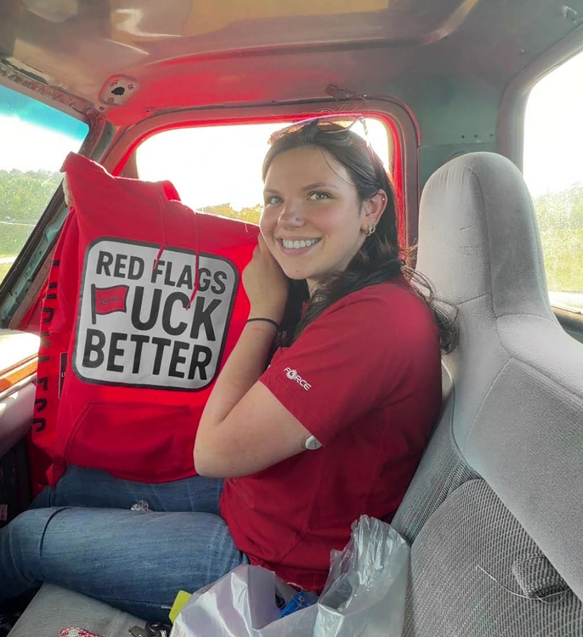 Red Flags Hoodie
