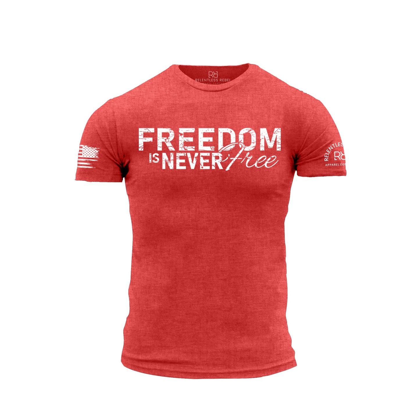 Freedom Is Never Free | Front | Premium Men's Tee