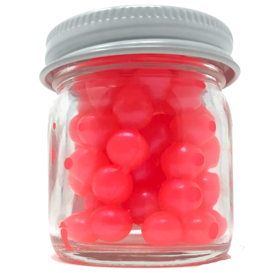 Red Haze Trout & Steelhead Rubber Eggs