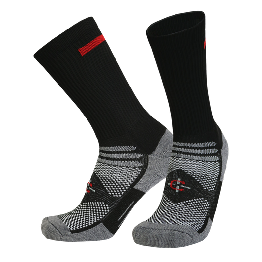 Red Line Crew Sock