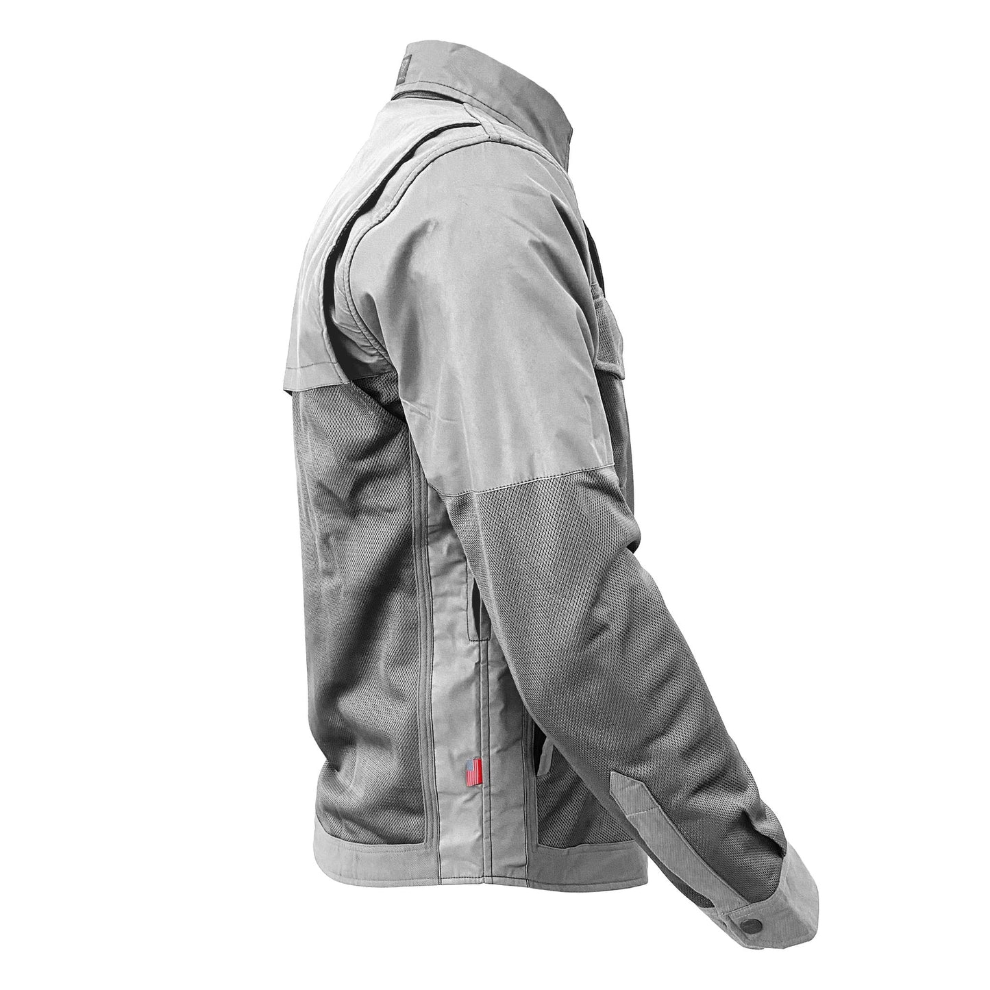 Summer Mesh Reflective Shirt "Twilight Titanium" - Gray