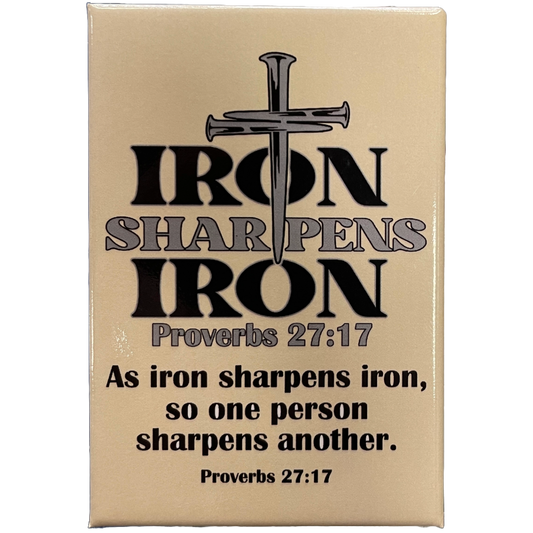 Flat Magnet Iron Sharpens Iron