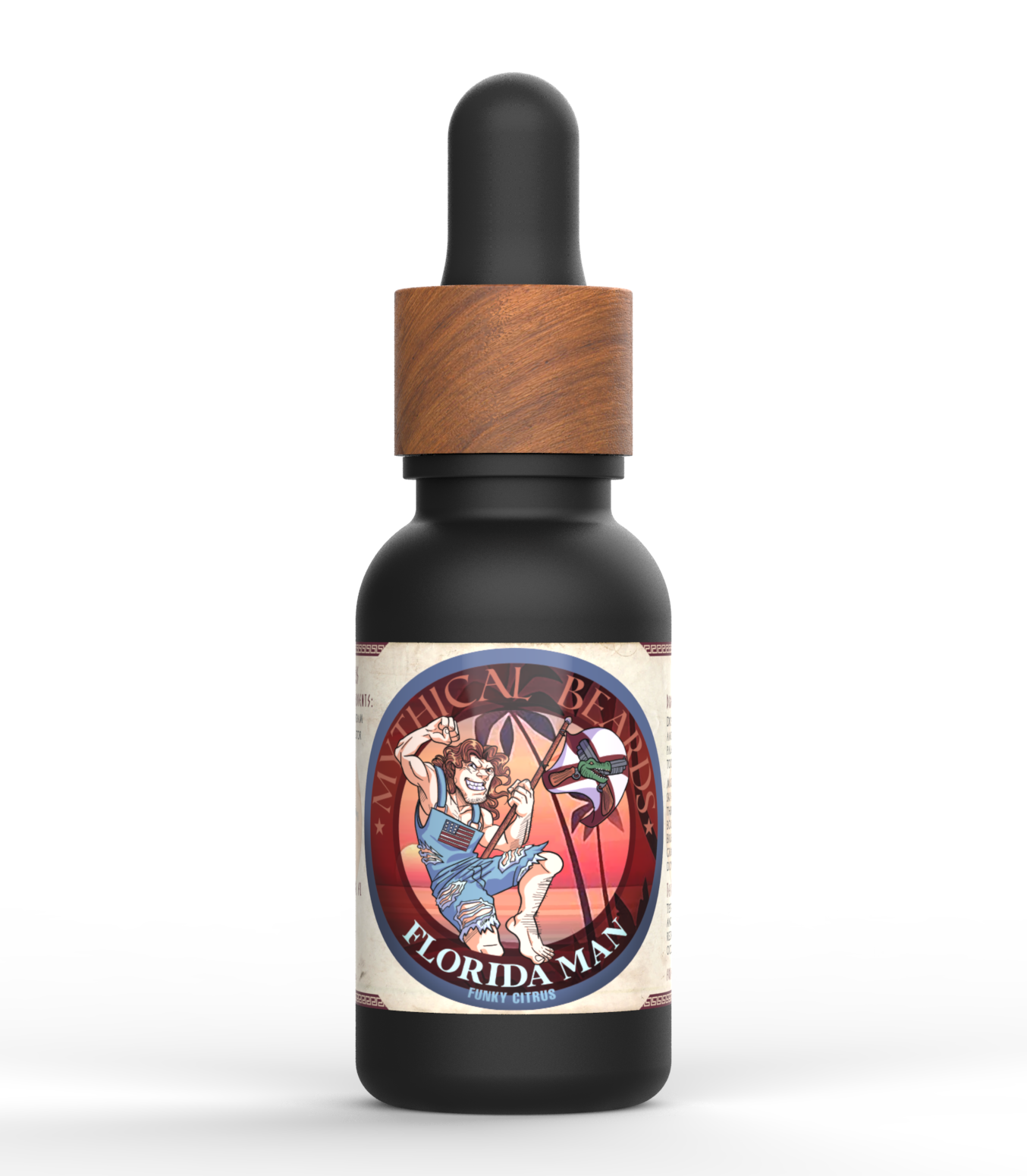 Mythical Beards Beard Oil Archetype Blend - Hypoallergenic & Vegan - 1 Oz