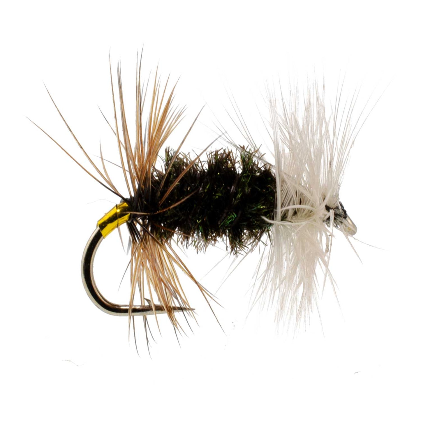 3 Pack Renegade Classic Trout Dry Flies Hook Size 18