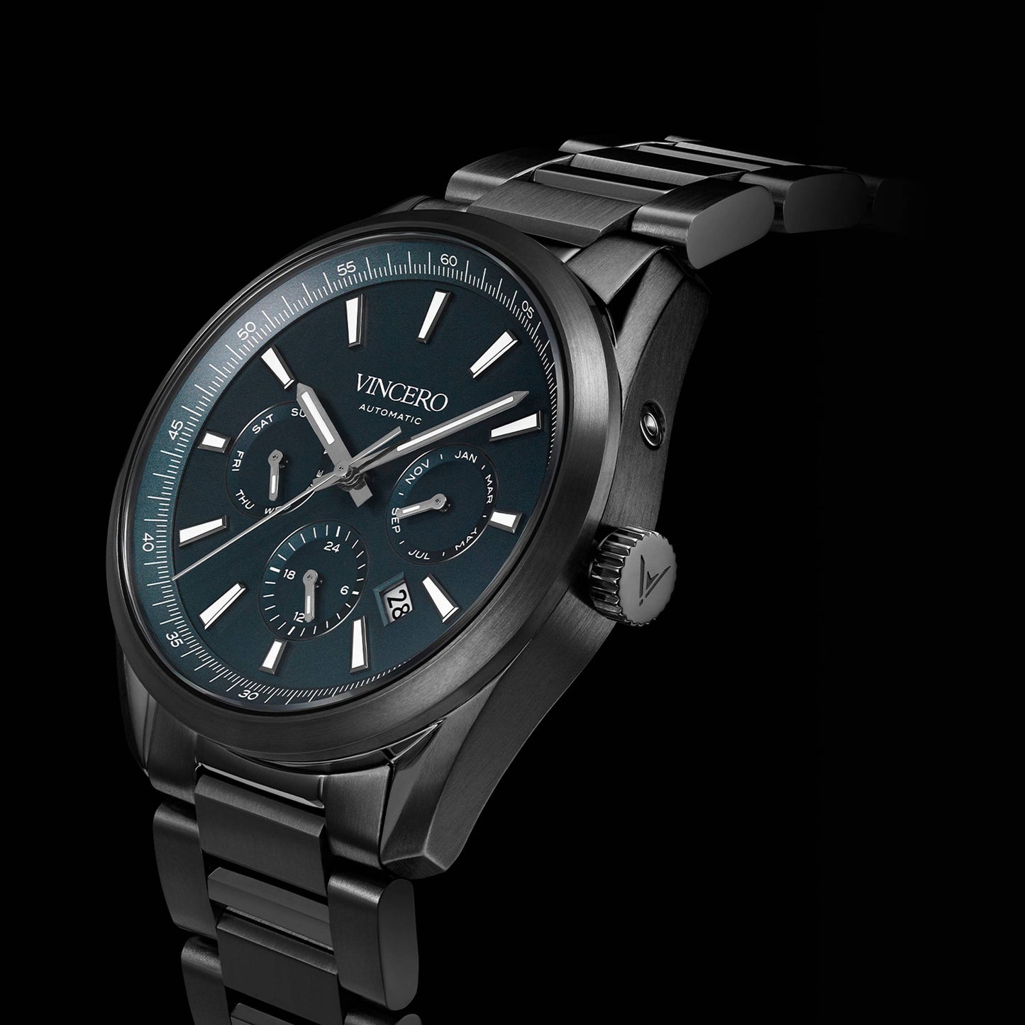 The Reserve Automatic - Gunmetal/Slate Blue