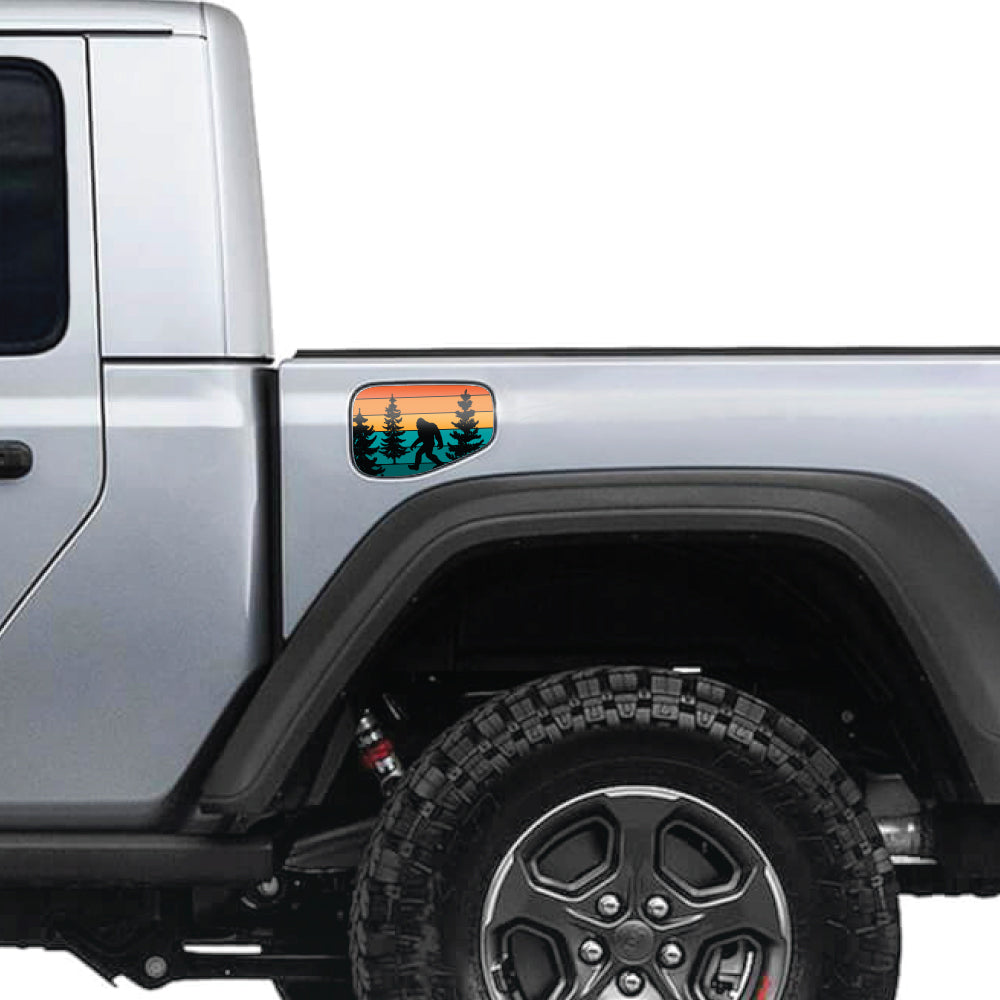 Yeti Trees Gas Cap Decal for JT or Gladiator