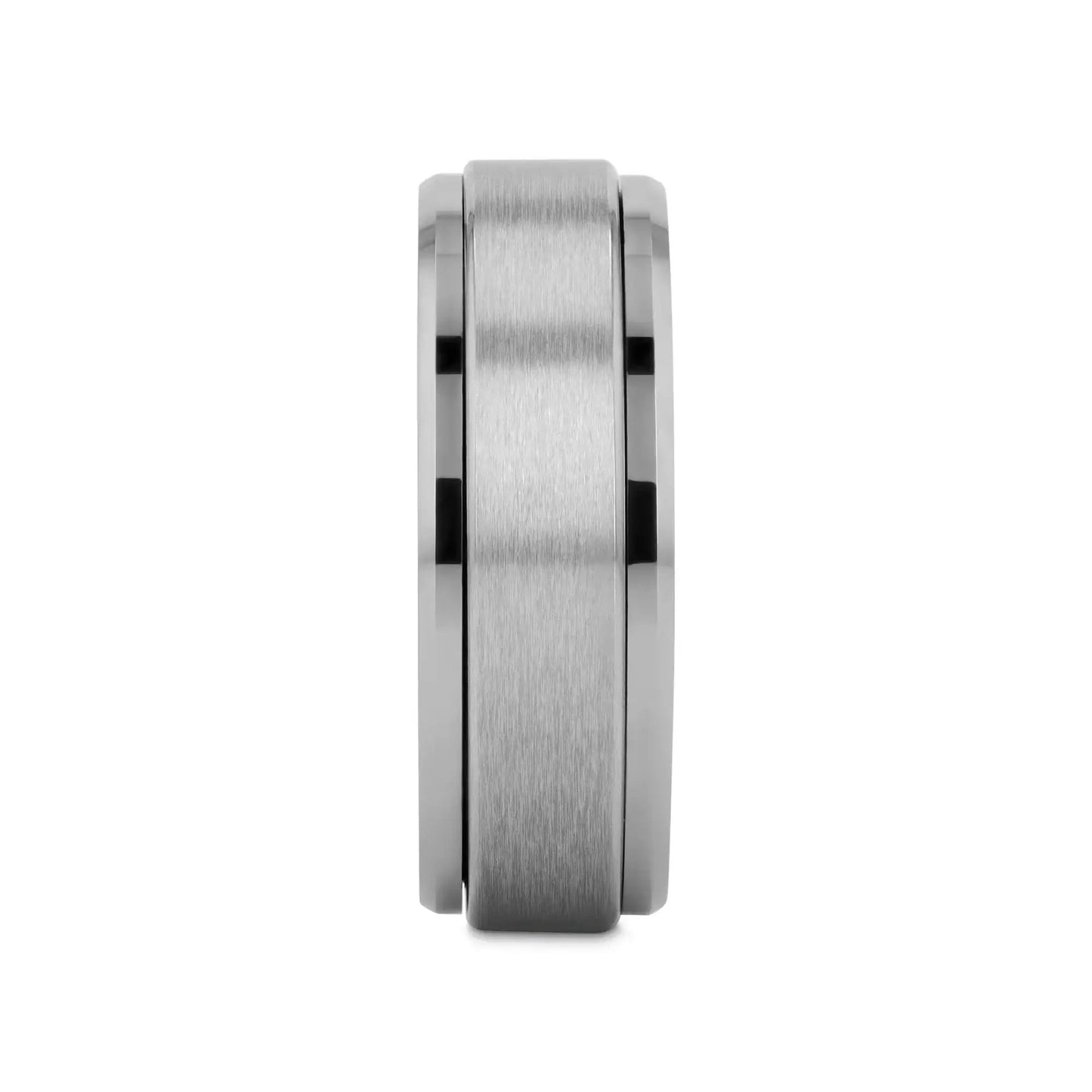 REVOLUTION Tungsten Carbide Spinning Band - 8mm