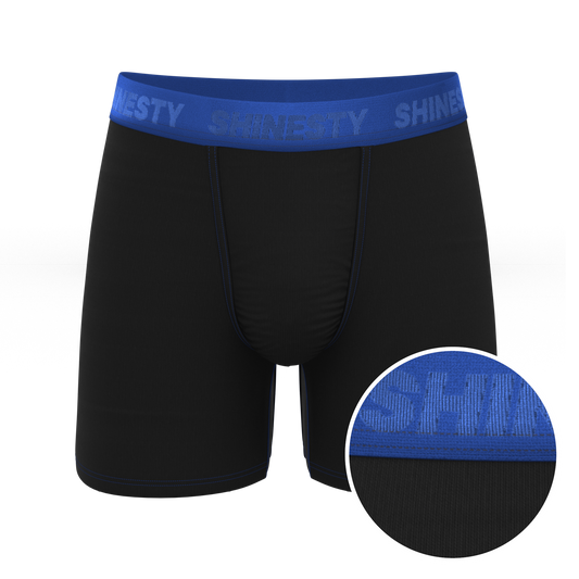 The Rhythm & Blues | Black and Blue Ball Hammock® Pouch Underwear