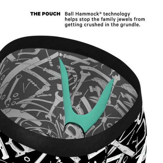 The Righty Tighty | Wrench Long Leg Ball Hammock® Pouch Underwear With Fly