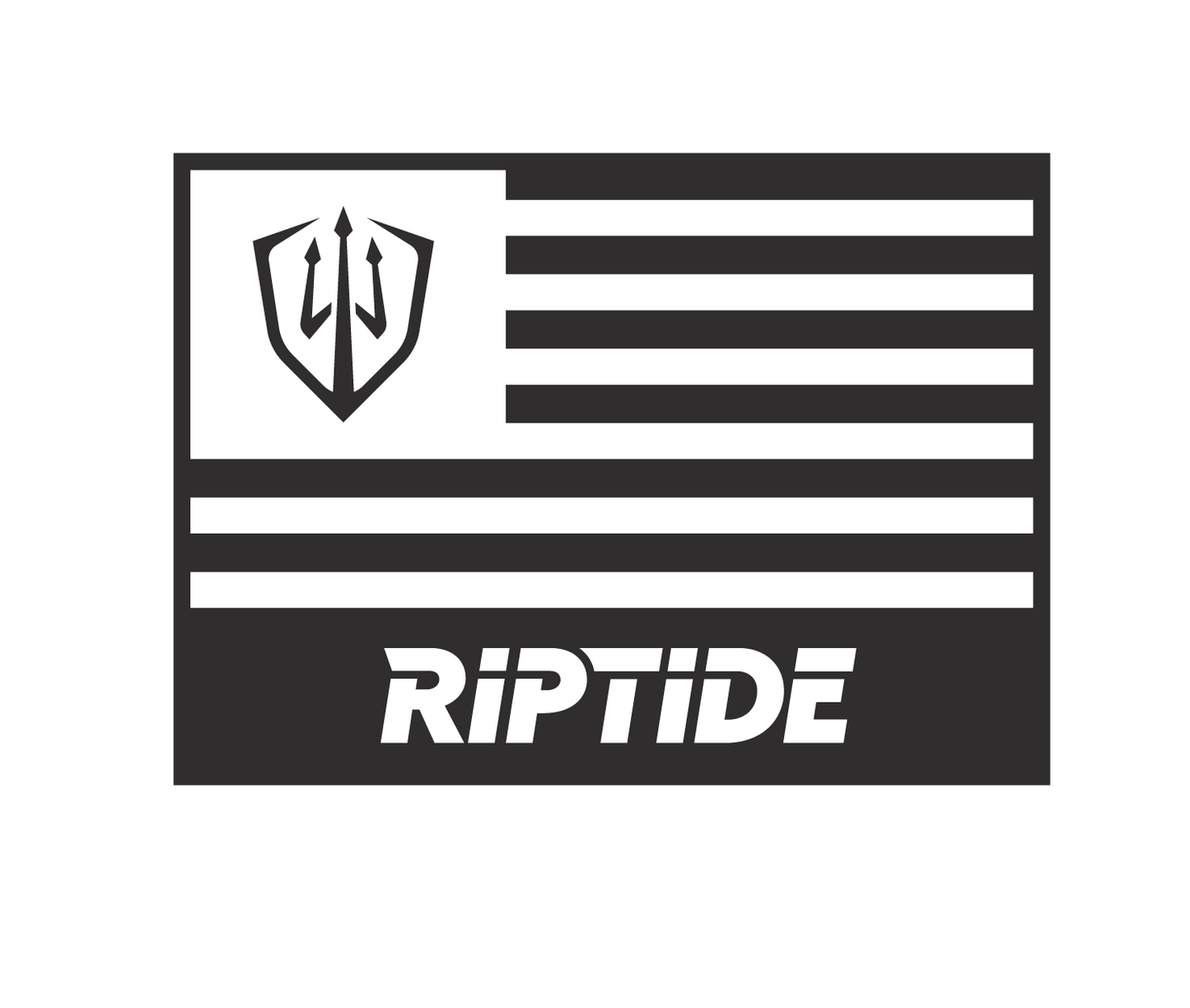 Riptide Flag Sticker