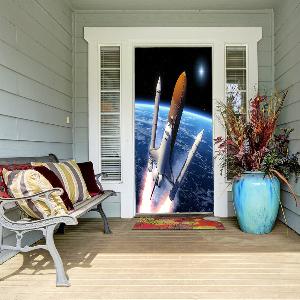 Space Shuttle Rocket Ship Decor