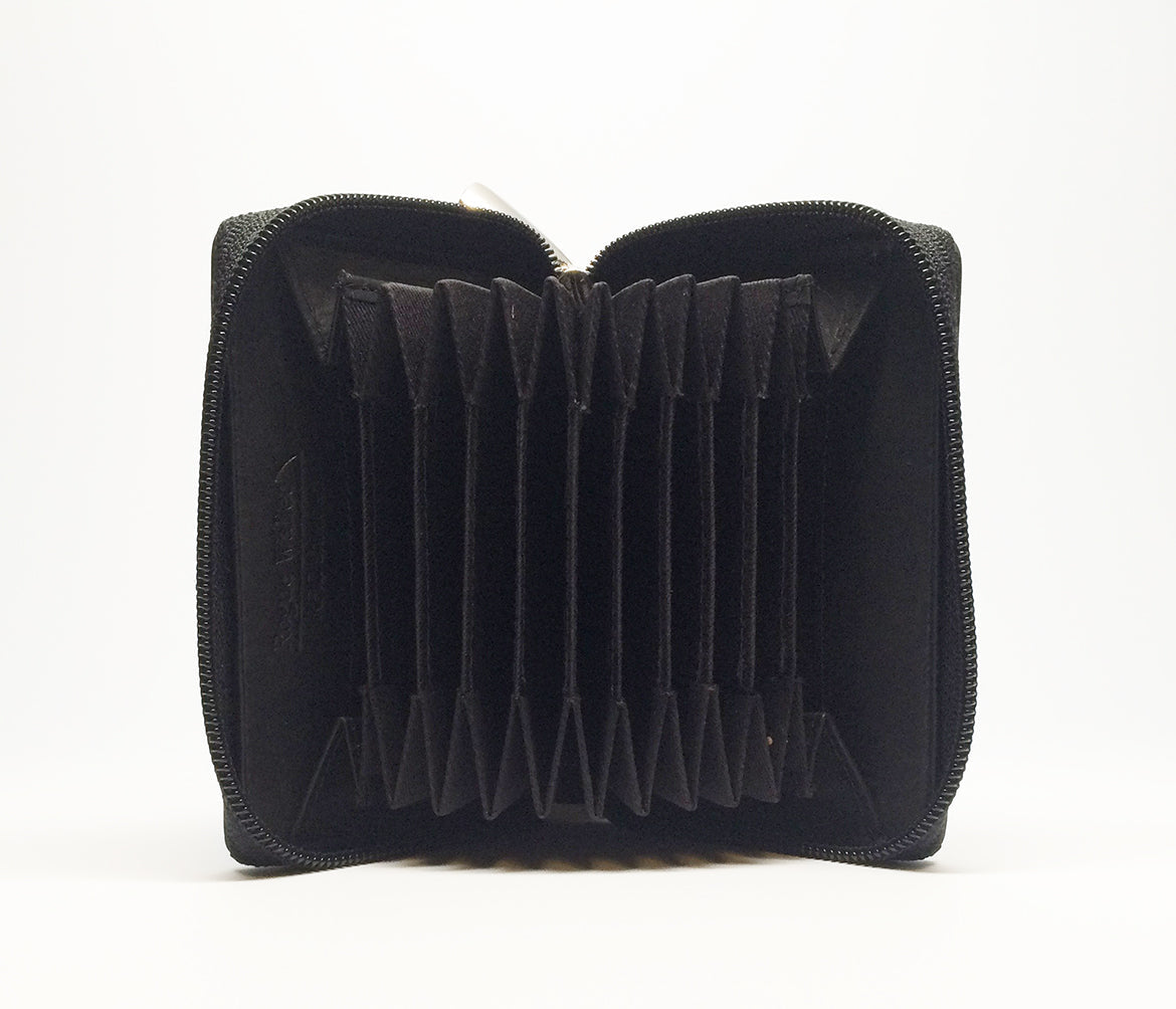 Accordion Zip Wallet - RFID Blocking