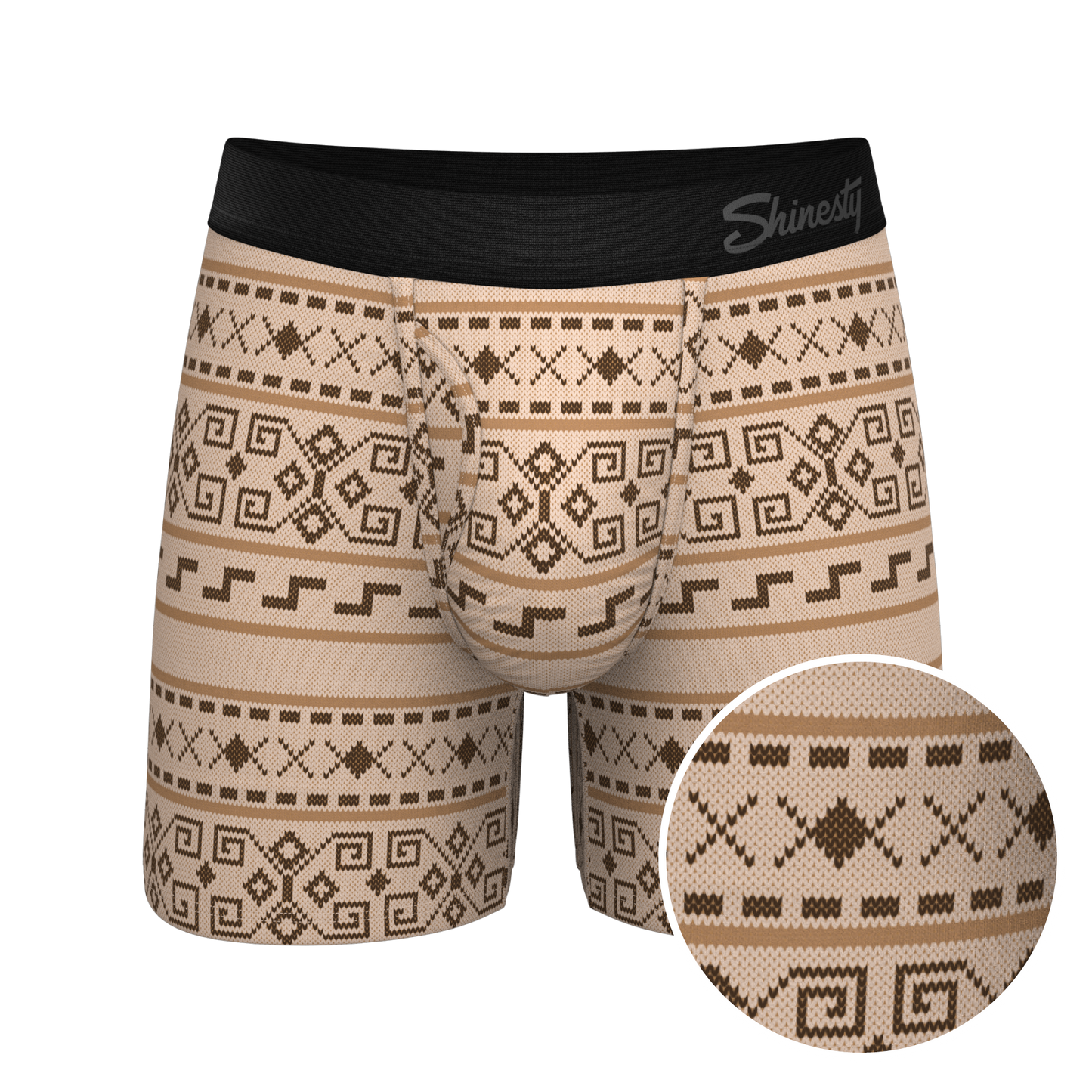 The Dude Abides | Aztec Sweater Ball Hammock® Pouch Underwear With Fly