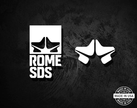 Rome SDS Snowboards 4 Pack Decals