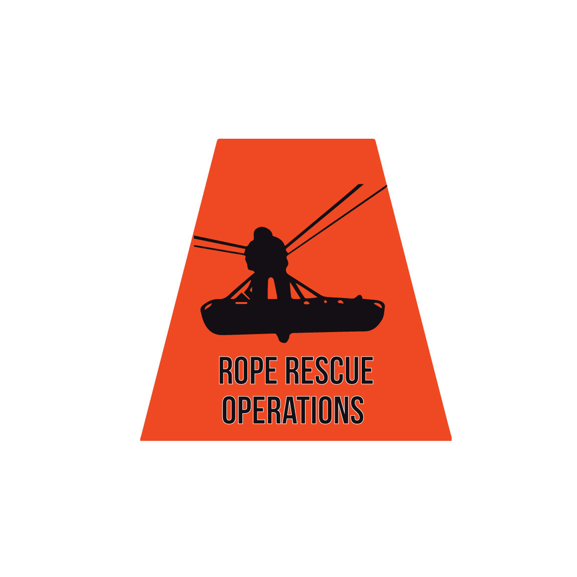 ROPE RESCUE OPERATIONS REFLECTIVE HELMET (TET) TETRAHEDRON