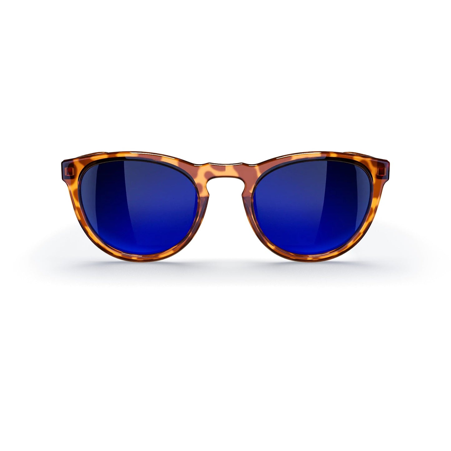 Tortoise Round Prescription Polycarbonate Sunglasses
