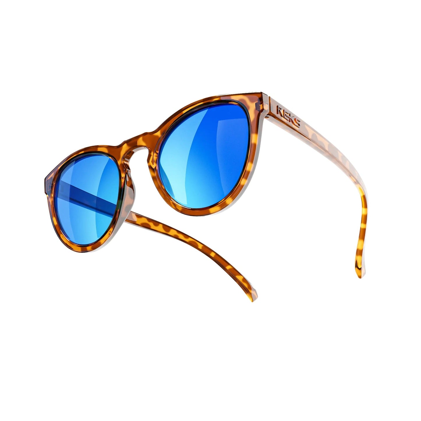 Tortoise Round Prescription Polarized Polycarbonate Sunglasses