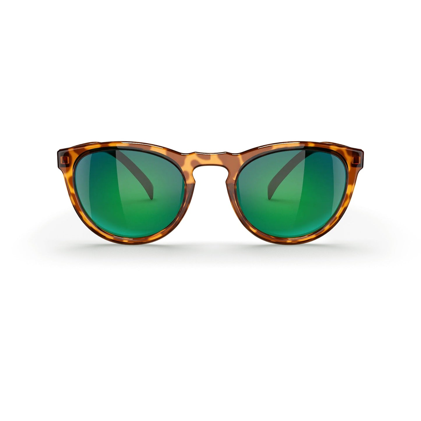 Tortoise Round Prescription Polarized Polycarbonate Sunglasses