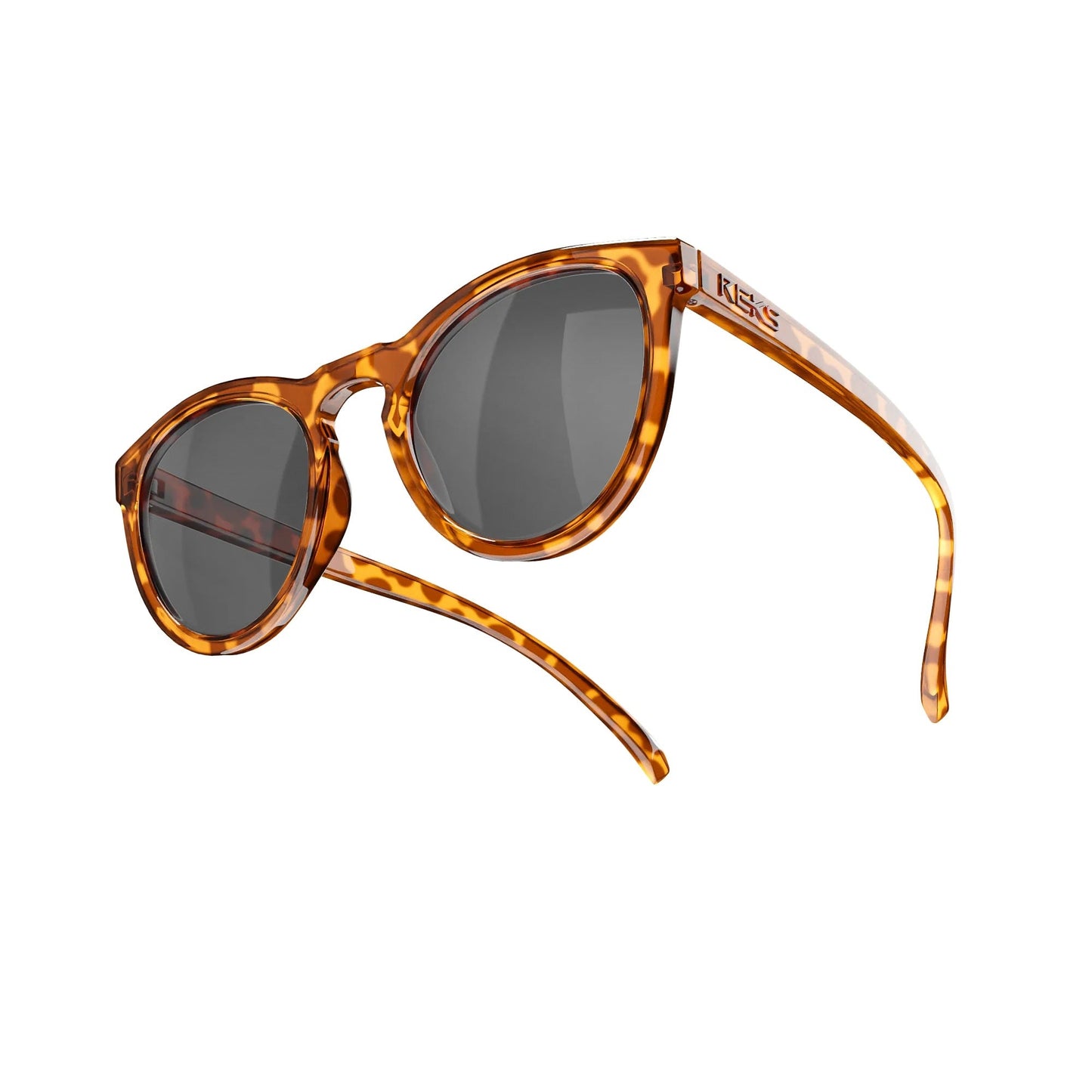 Tortoise Round Prescription Polycarbonate Sunglasses