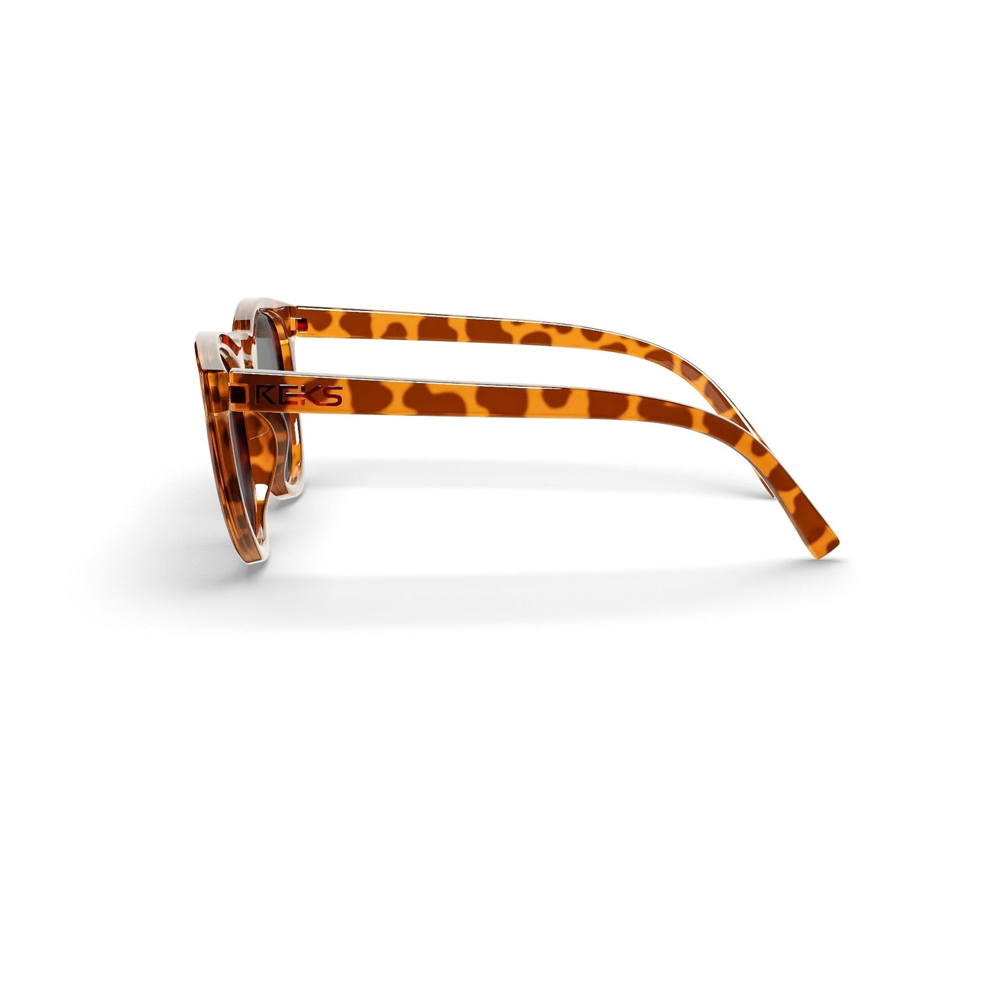 Tortoise Round Prescription Polycarbonate Sunglasses