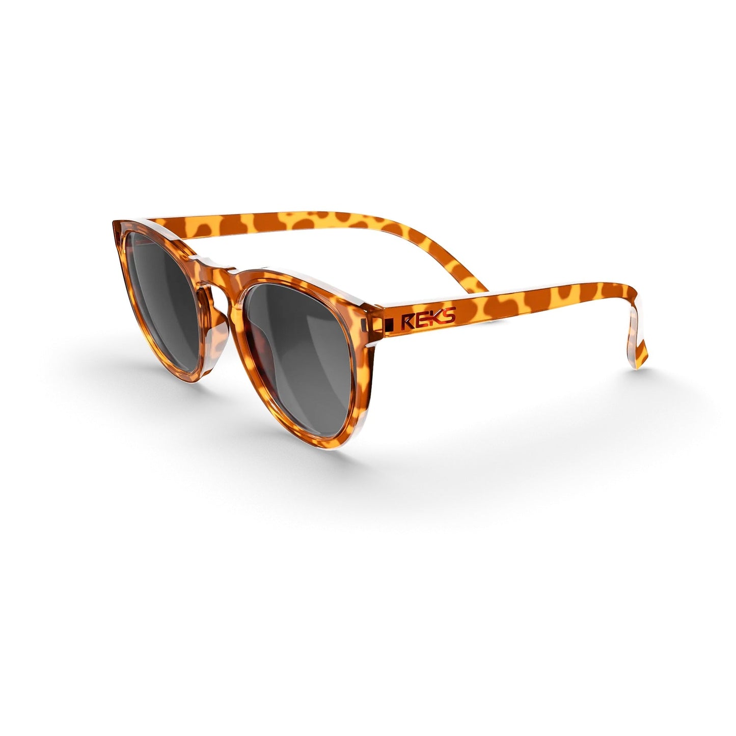 Tortoise Round Prescription Polycarbonate Sunglasses
