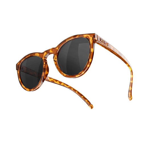 Tortoise Round Prescription Polarized Polycarbonate Sunglasses