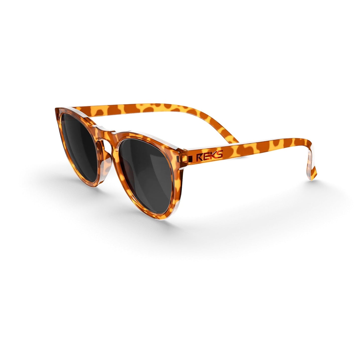 Tortoise Round Prescription Polycarbonate Sunglasses