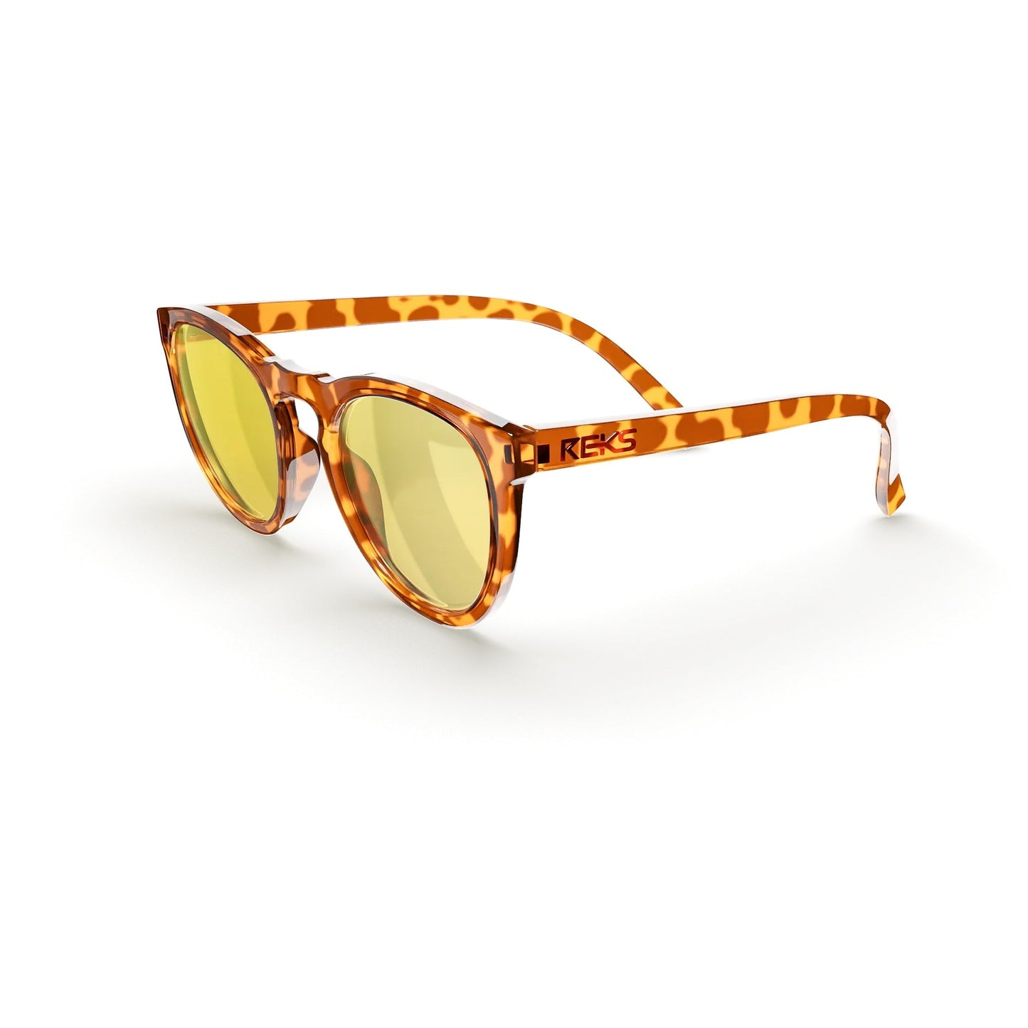 Tortoise Round Prescription Polycarbonate Sunglasses