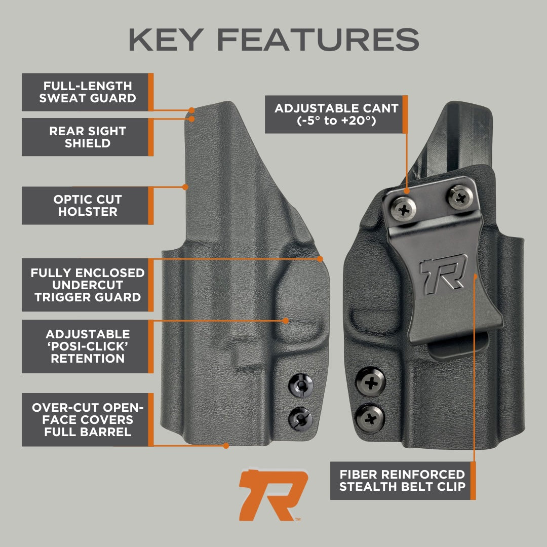 IWB Holster fits Glock 48 Olight Baldr S/Mini