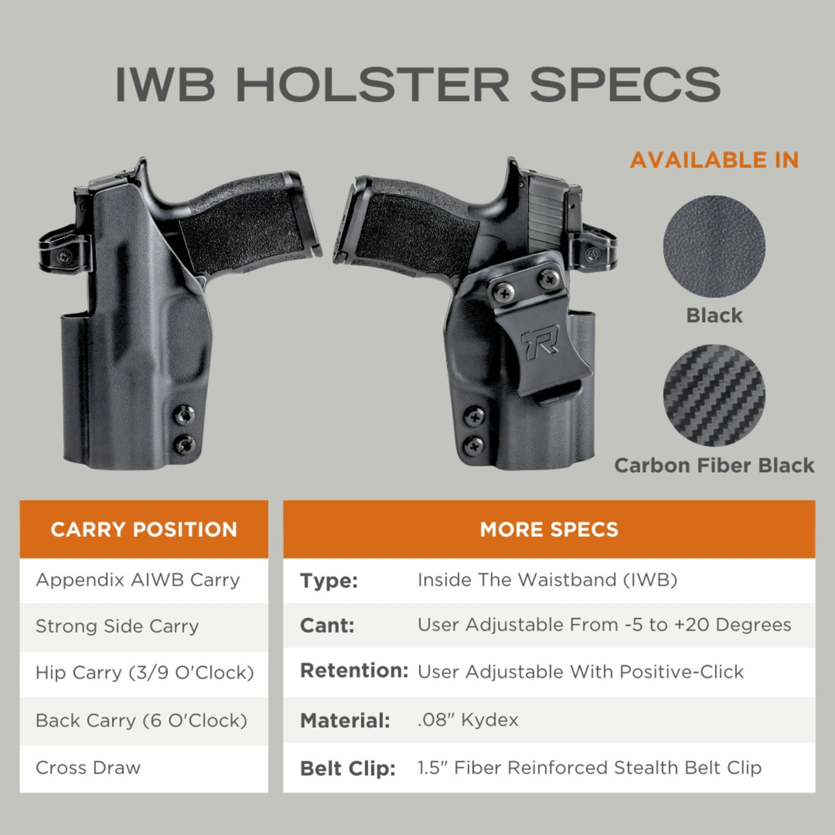 Kimber CDS9 IWB Holster
