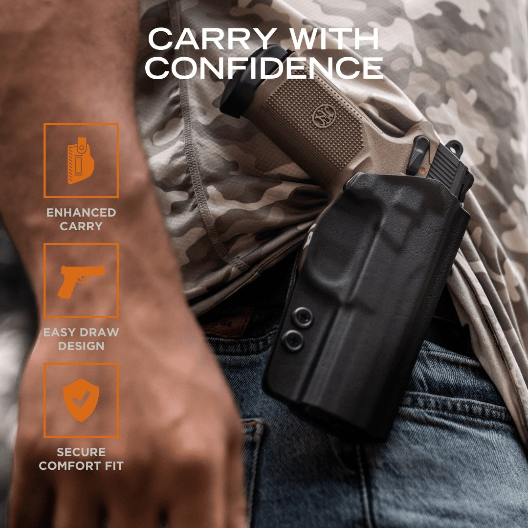 Smith & Wesson M&P M2.0 4in Olight PLX Paddle Holster