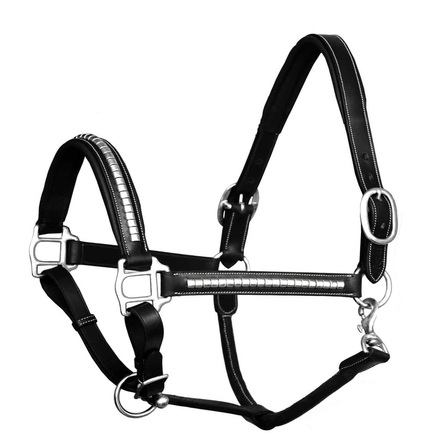 ExionPro Clincher Halter - Brass Nickel Hardware
