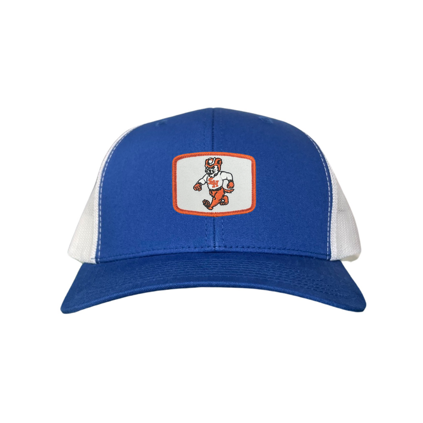 Sam Houston  Walking Sammy Bearkat / Limited Edition Silver Hat / 162 / Mesh Snap Back / SHSU010