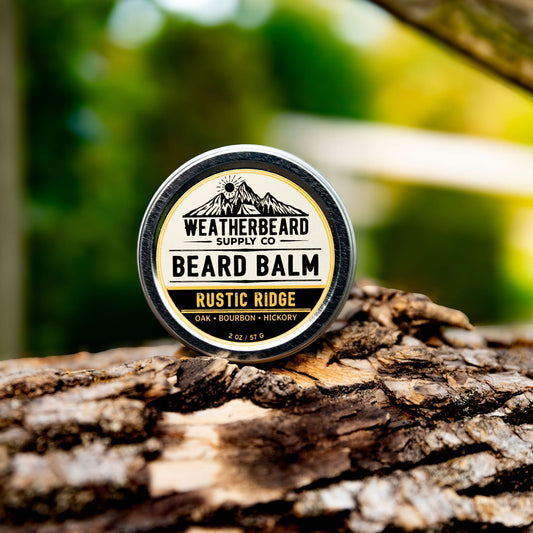 Rustic Ridge Beard Balm - Oak, Bourbon, Hickory