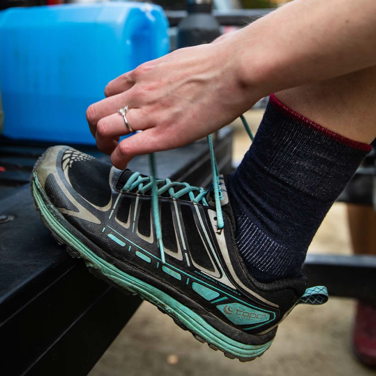 Microweight Cushion - Crew Wool Socks Mountain Heritage