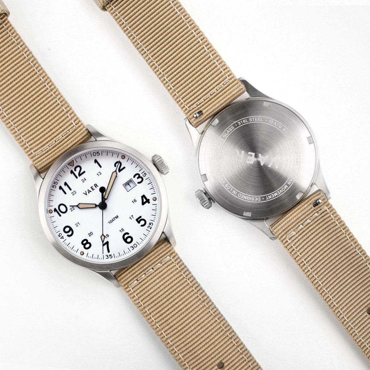 S5 Calendar Field White - 40mm Quartz