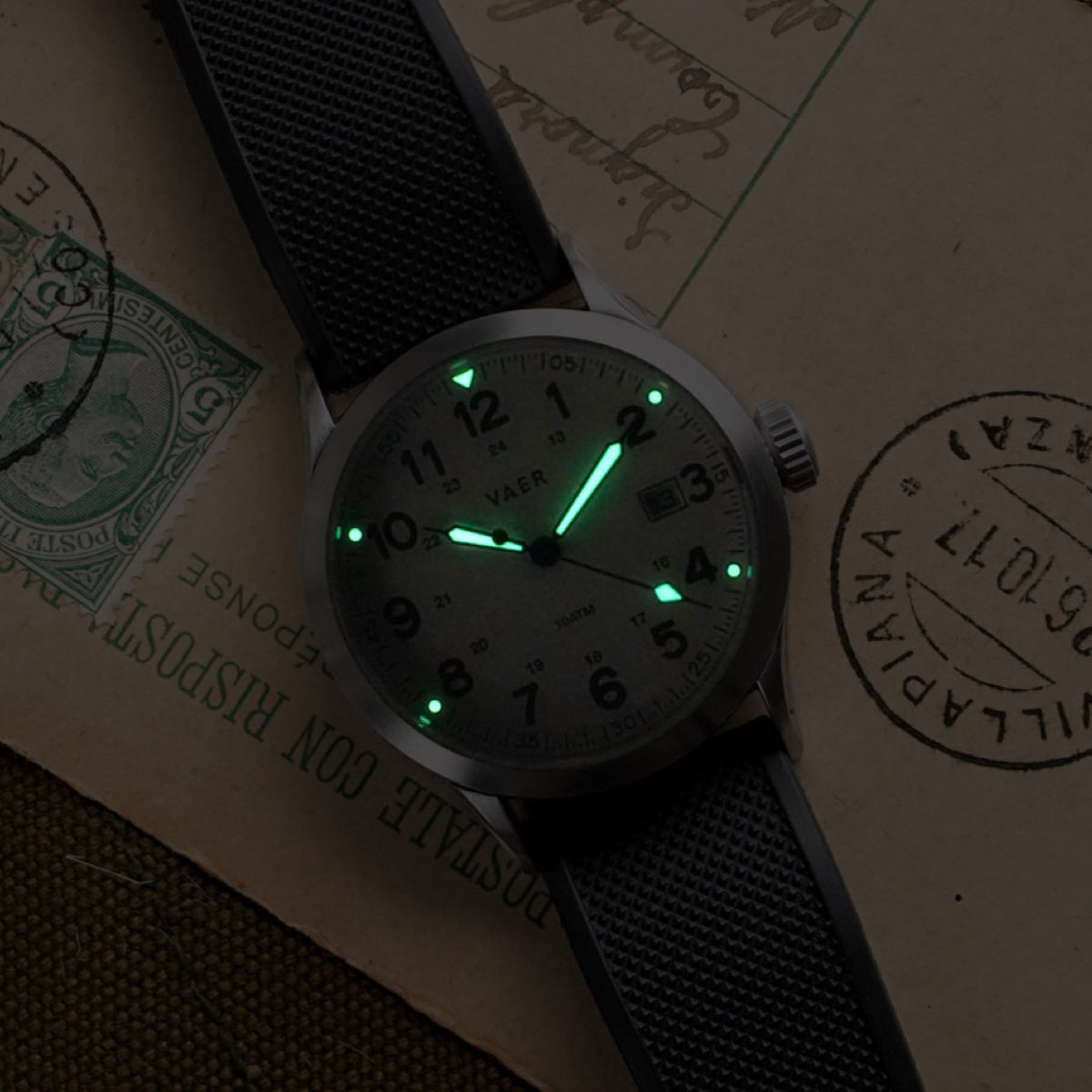 S5 Calendar Field White - 40mm Quartz