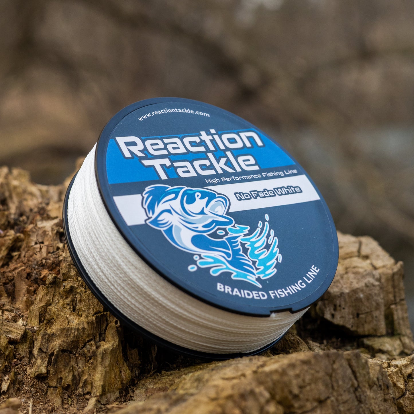 Reaction Tackle Braided Fishing Line - White